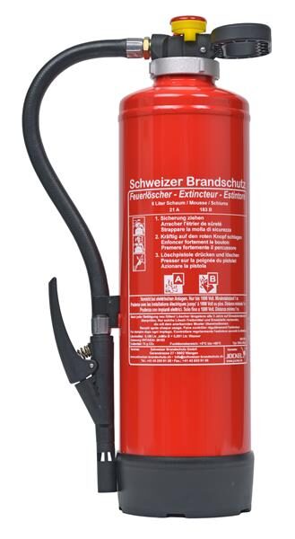 Schaum Feuerlöscher SK6Bio21